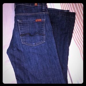 Authentic 7 For All Mankind flare jeans